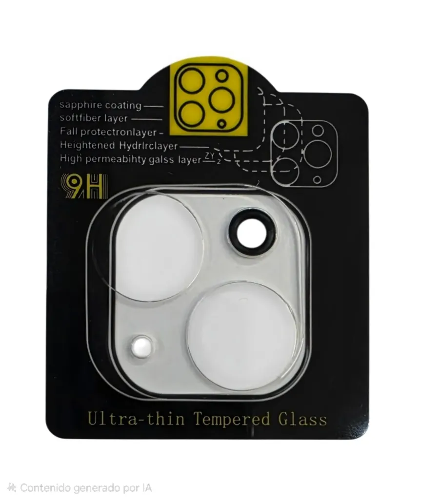 PROTECTOR DE CAMARA (IPHONE 15 / 15 PLUS)
