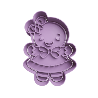 Muñeca de Jengibre Cortador de Galletas