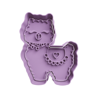 Alpaca Cute Cortador de Galletas
