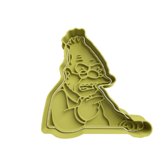 Abraham Simpson Cortador de Galletas