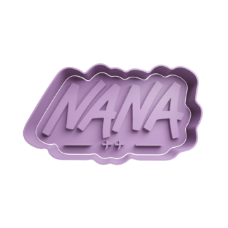 Nana Logo Cortador de Galletas