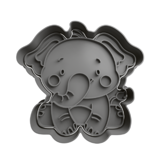 Elefante Cortador de Galletas