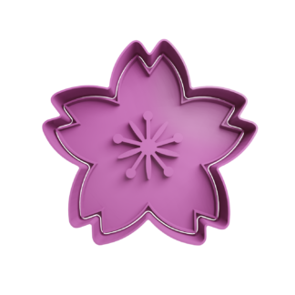 Flor Sakura Cortador de Galletas