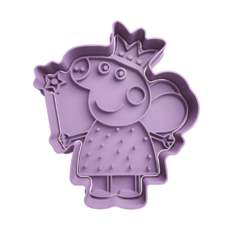 Hada Peppa Pig Cortador de Galletas