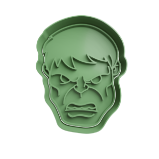 Hulk Cabeza Cortador de Galletas