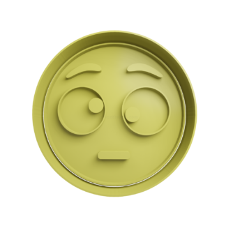 ‍Emoticono Mareado Cortador de Galletas