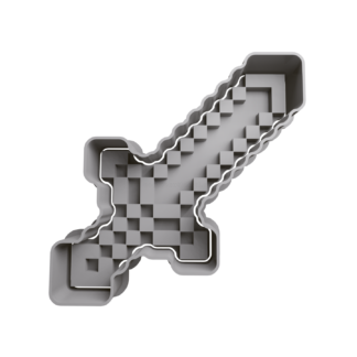 Espada Minecraft Cortador de Galletas
