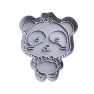 Osito Panda Cortador de Galletas