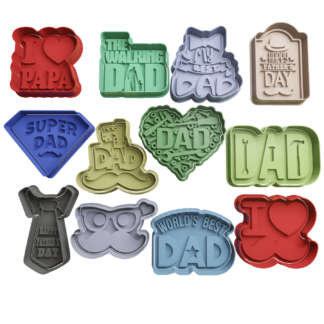 Set Father’s Day Cortador de Galletas