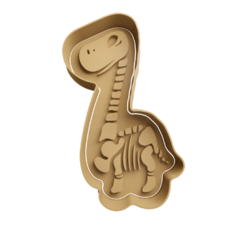 Fósil de Diplodocus Cortador de Galletas