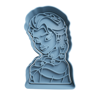Elsa Frozen Cortador de Galletas