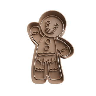 Muñeco de Jengibre de Shrek Cortador de Galletas