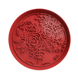 Circulo con Rosas Cortador de Galletas