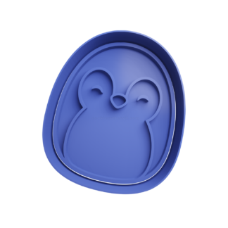 Squishmallows Luna Pingüino Cortador de Galletas