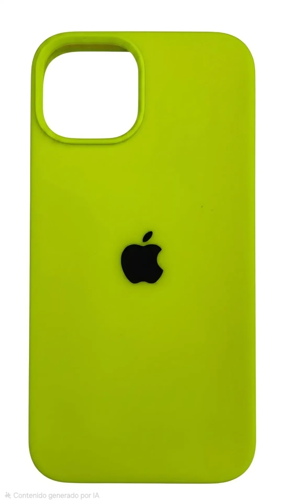 CASE TIPO ORIGINAL SILICON (IPHONE 13 / IPHONE 14) (VERDE FOSFO)