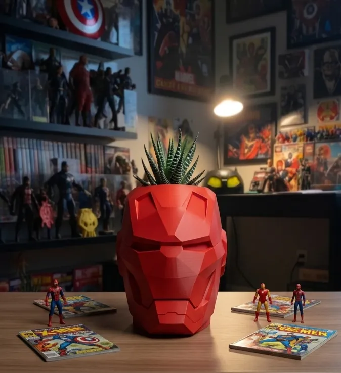 MACETA SUPER HEROE (3D)
