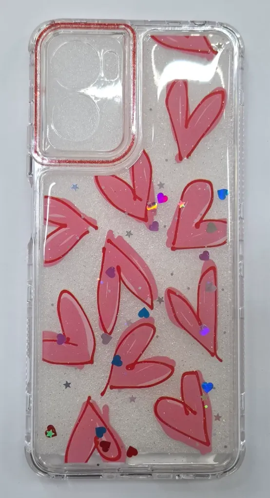 CASE 360 DISEÑO (MOTOROLA G06) (CORAZONES)